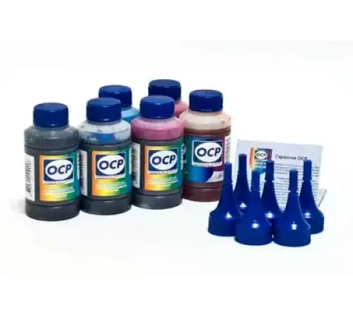 Чернила для Epson (OCP) комплектами, Комплект чернил OCP для Epson L800 x 6 (BK/C/M/Y 155, ML/CL 156)