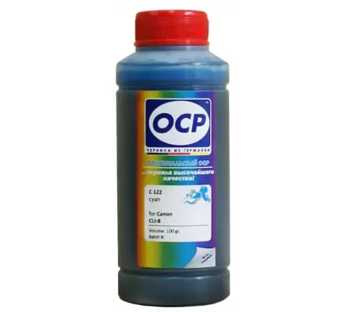 Чернила для Canon CLI-8 OCP C 122