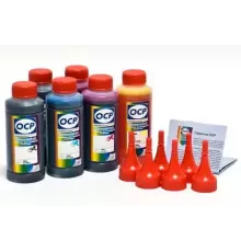 Кoмплект чернил OCP (BK 35, Grey 130, BK/C/M/Y 135) для Canon 6340 SAFE SET x6