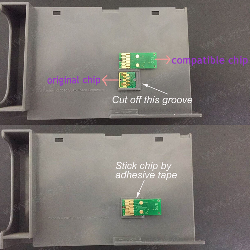 Как установить чип